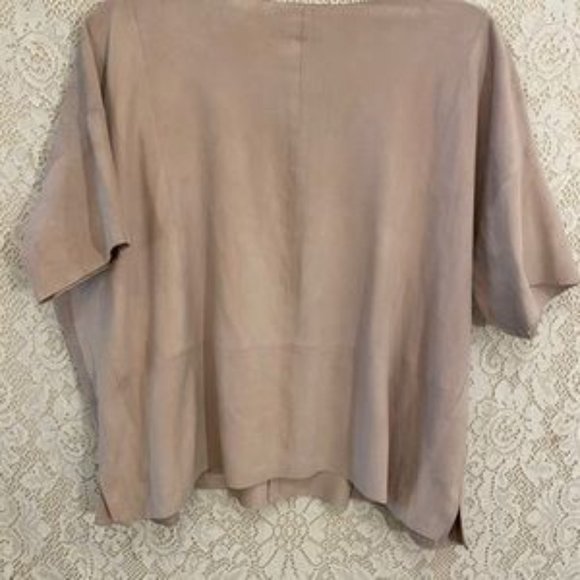 Vince Authentic Leather top PREOWNED ! - Picture 5 of 5